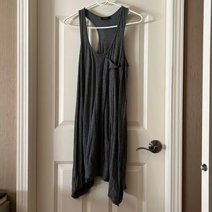 Express Grey Racerback sleeveless dress